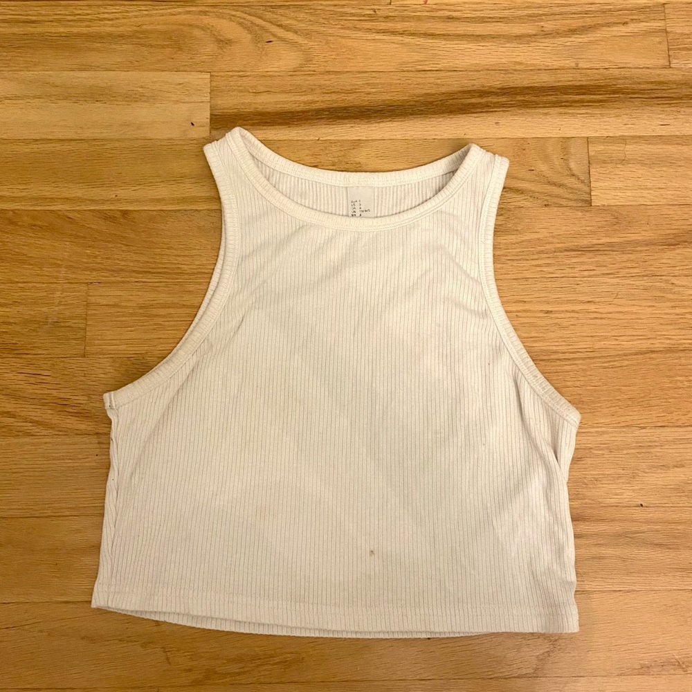 White Halter TankTop
